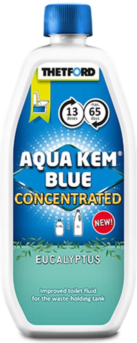 Thetford Aqua Kem Blue Concentrated Eucalyptus 0.78L - Thetford