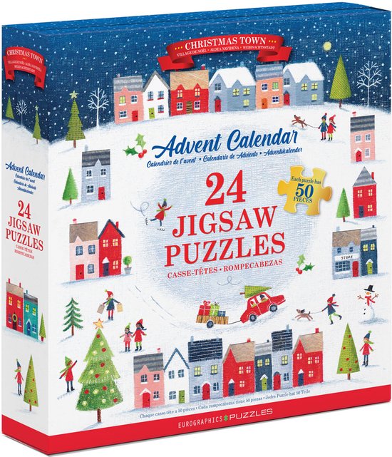 Foto: Advent calendar christmas town