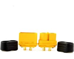 XT60 connector set male/female met afdek huls