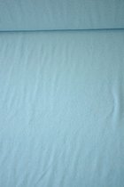 Spons uni babyblauw 1 meter - modestoffen voor naaien - stoffen