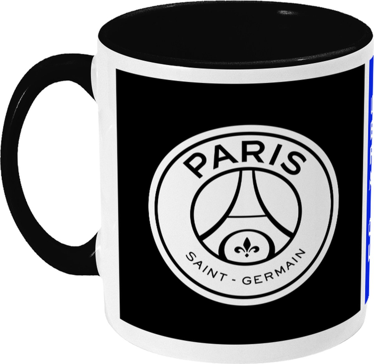 PSG Mok - Logo - Koffiemok - Paris Saint Germain - UEFA - Champions League - Voetbal - Beker - Koffiebeker - Theemok - Zwart - Limited Edition
