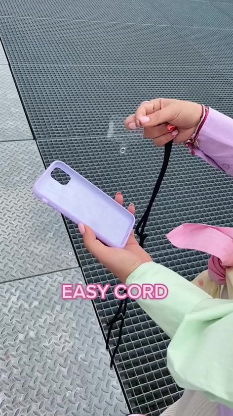 xoxo Wildhearts Telefoonkoord Universeel - Koord voor telefoon - Easy Cord - Telefoonbandjes - Ketting voor telefoon - Koord voor telefoon universeel - Koord voor telefoon Samsung - Telefoonkoord iPhone - Phone Cord - Regenboog & Goud