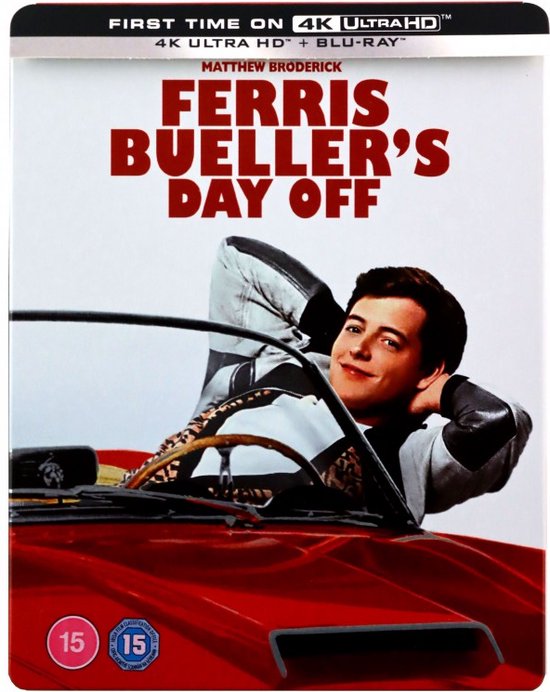 Ferris Bueller's Day Off [Blu-Ray 4K]+[Blu-Ray] Steelbook
