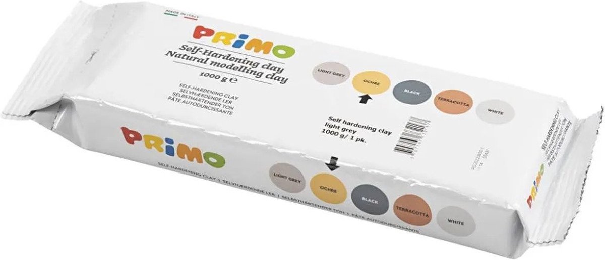 Primo Luchtdrogende Klei 1000 gr Wit