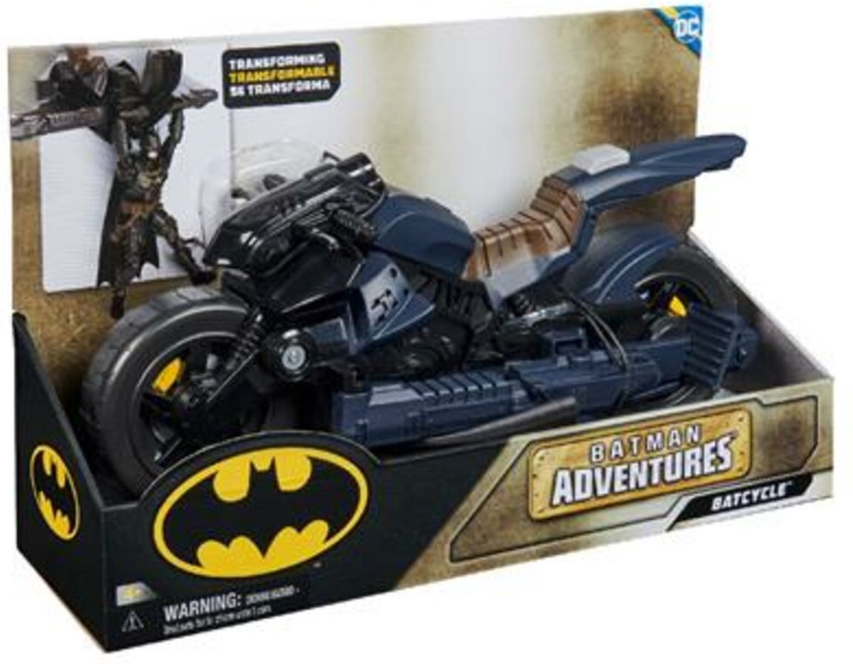 DC Comics Batman Adventures - Batman Batcycle - Transformation d'un  Batcycle et d'un