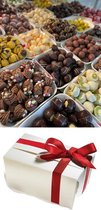 Doos gevuld met handgemaakte paas bonbons – Chocolade cadeau chocola bonbon 320 gram. Pasen