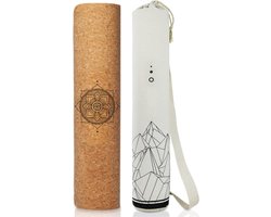 Yogamat van kurk & TPE - 4 mm antislip ftalaatvrij