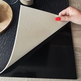 Kookplaat beschermer - Kookplaataccessoires - Zwart - Minimalisme - Werkbladbeschermer - 60x52 cm - Keuken decoratie - Voor kookplaat - Inductiebeschermer -