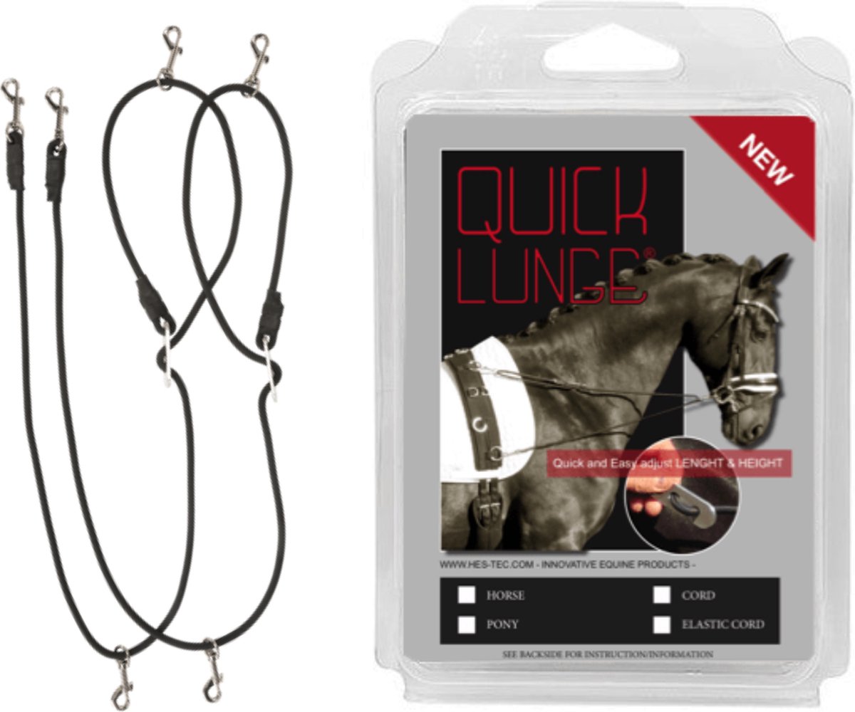 Quick Lunge - Longeersysteem - Vast Koord - Geschikt voor Paarden en Pony's