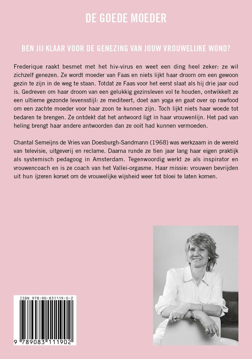 De Goede Moeder - back cover