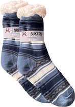 Sukats® Huissokken - Homesocks - Maat 41-46 - Anti-Slip - Fluffy Sokken - Huissokken Heren - Slofsokken - Variant 101 - Meerdere Maten en Varianten