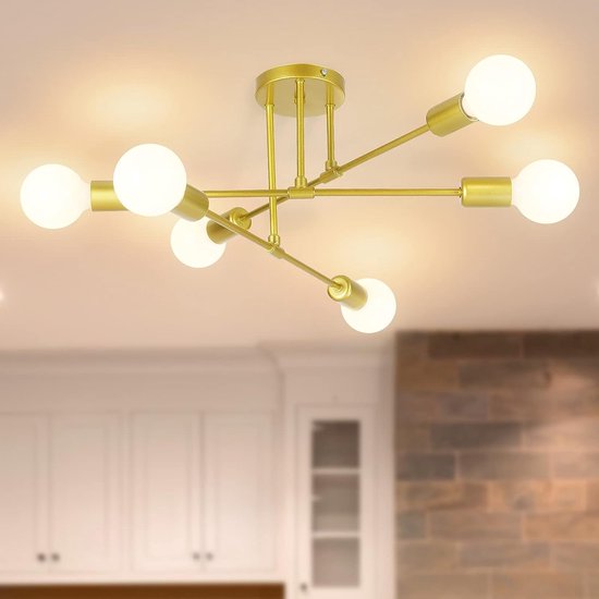 GyroVu Kronleuchter für das Wohnzimmer, 3 Licht Mini Acryl GyroVu Kronleuchter für das Wohnzimmer, 3 Licht Mini Acryl