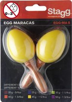 Stagg Maracas EGG-MA S/YW Geel