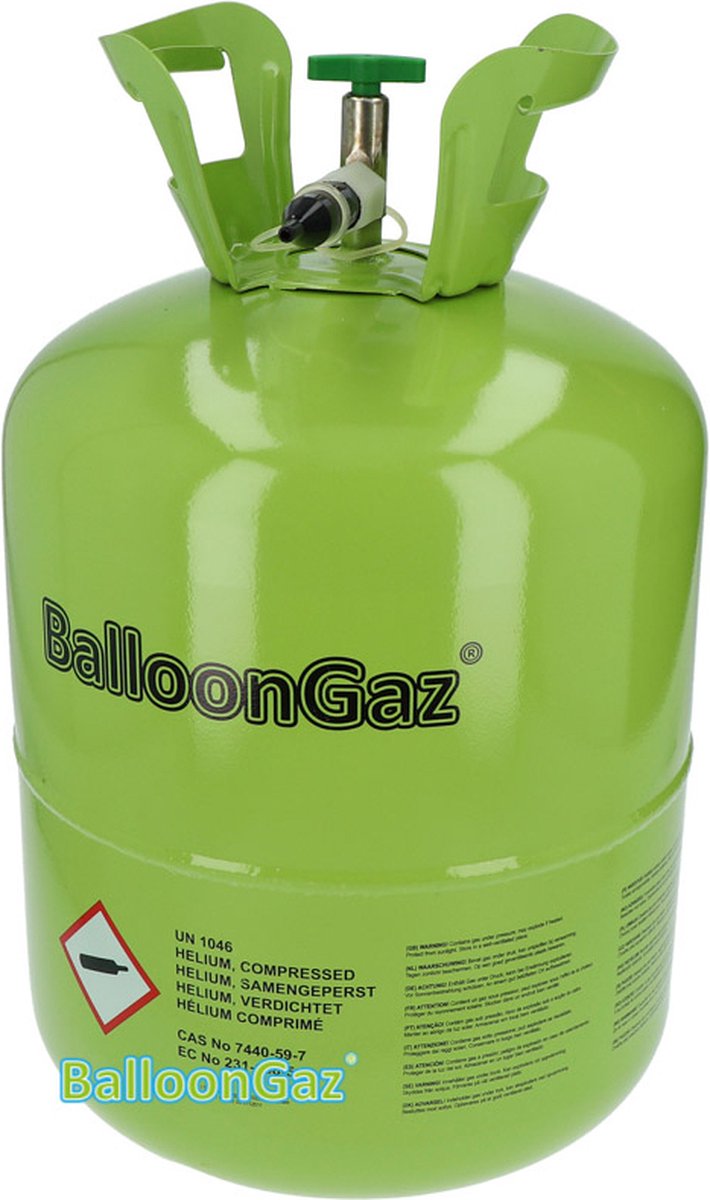 Gaz à ballon hélium pour jusqu'à 50 ballons/XXL - Réservoir à