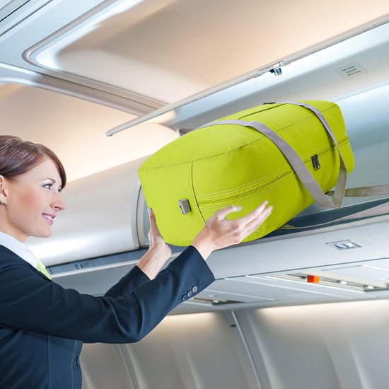 Easyjet Airlines Handbagage 45 X 36 20 Cm Opvouwbare Reistas Voor Onder De Stoel Draag En Handtas Overnachten Dames Heren 30l Inhoud Mintgroen 1921104349