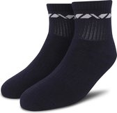Chaussettes de sport Nivia Grip High Ankle (bleu marine)