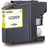 Brother LC-22EY - Inktcartridge / Geel