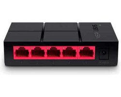 Mercusys MS105G - Netwerkswitch - Gigabit Ethernet - 5 Poorten