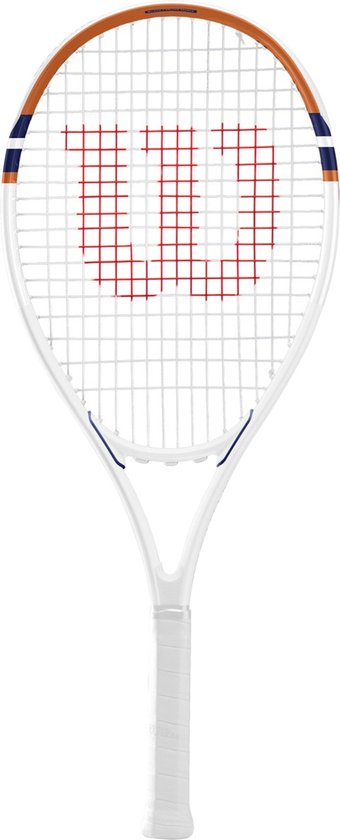Wilson Roland Garros Elite Tennis Racquet WR127210U, Unisex, Wit, tennisrackets, maat: 1