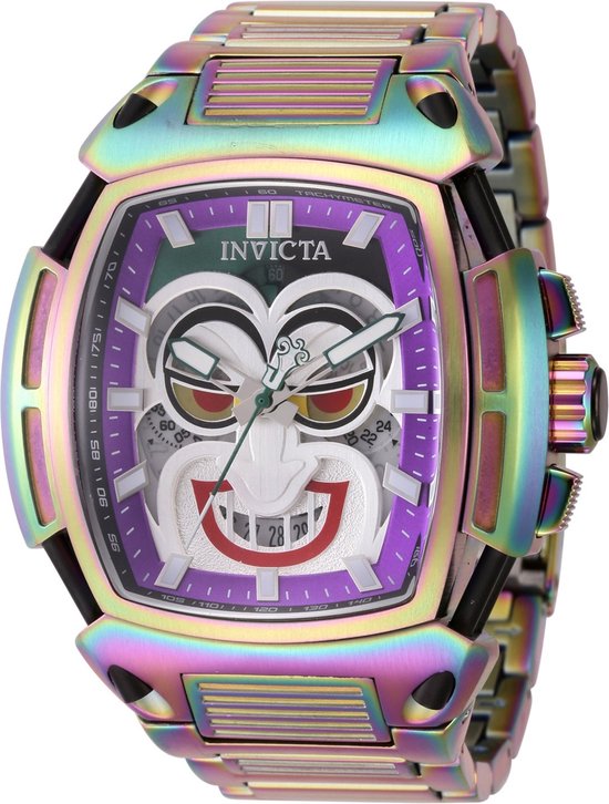 Invicta DC Comics Joker 43736 Quartz Herenhorloge 53mm bol