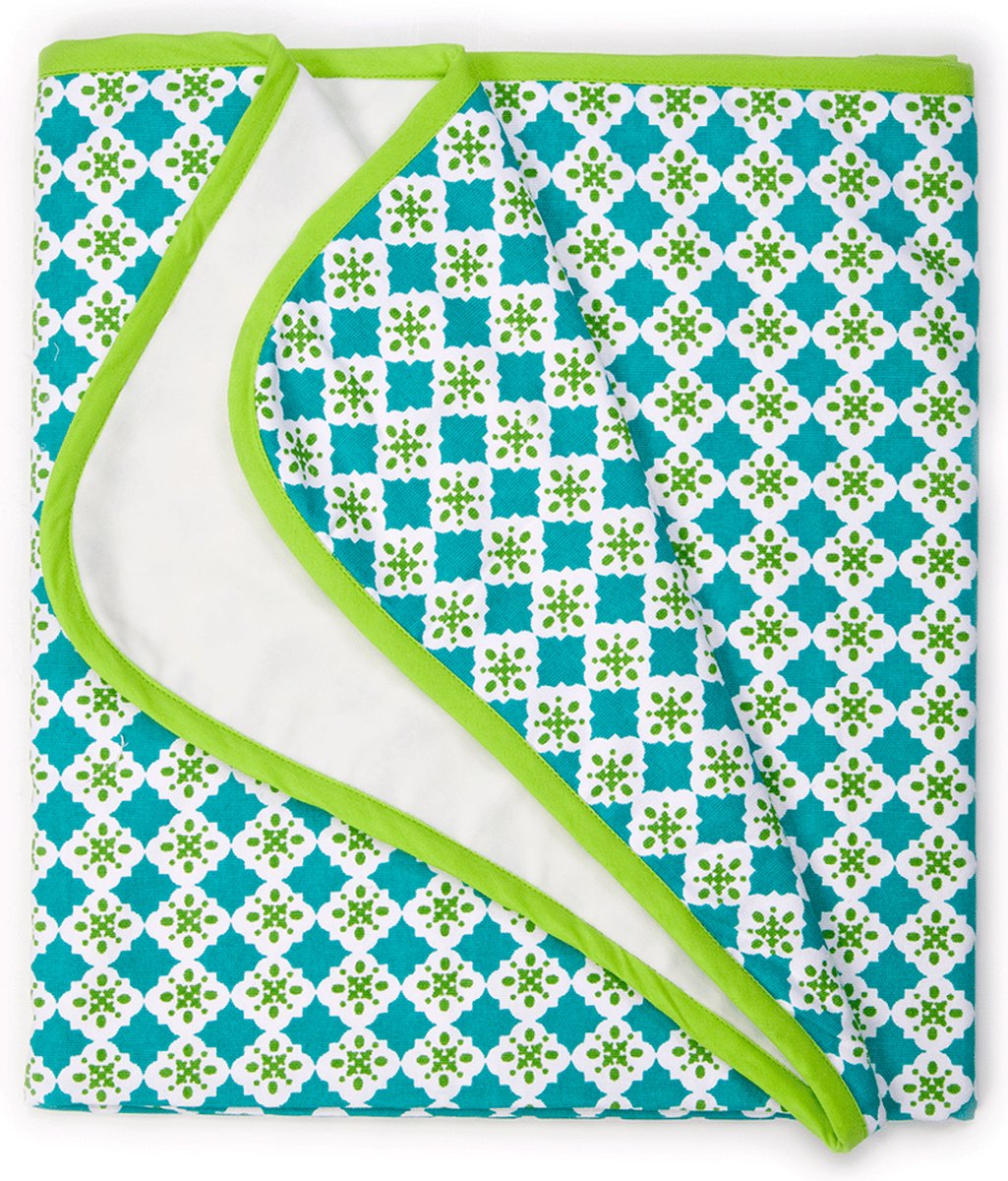 Keep Leaf Stroller Blanket Tiles