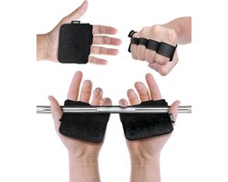 Breaking Limits Grip Pads Handschoenen – Fitness Handschoenen Dames & Heren –Zweetvrije Trainingshandschoenen – Fitness, Crossfit & Krachttraining - 2 Stuks - Maat (S)
