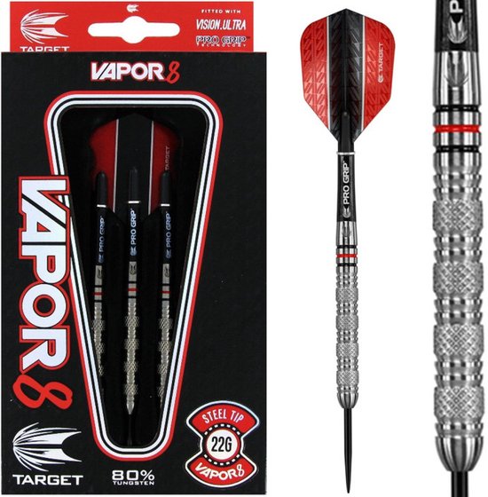 Target Vapor 8 01 80% 22 gram - Dartpijlen - Darts van Merkloos — afbeelding 2