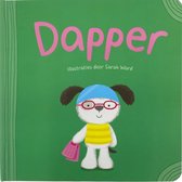 Konimpex - Voorleesboekje - Kinderboek Dapper met fantastische illustraties door Sarah Ward - het perfecte babycadeau 2024