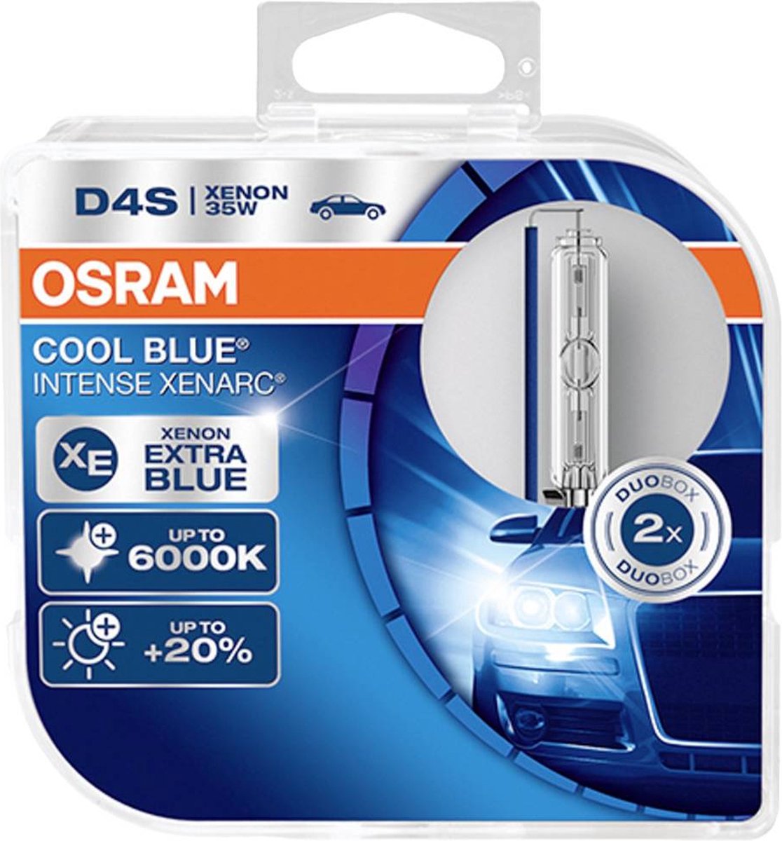 Osram Cool Blue Intense Next Gen D4S 66440CBN-HCB set