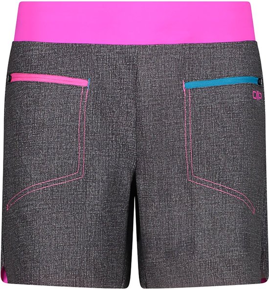 33,000ft Wandelbroek voor dames, korte cargoshorts, bermuda, stretch, lichte hardloopshorts, zomer, UPF50 , korte broek voor wandelen, kamperen, reizen, donkerblauw, 36