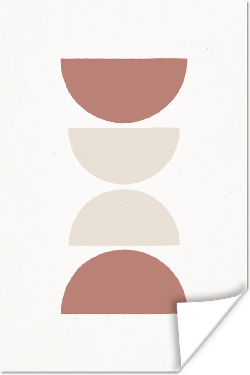 Poster Minimalisme - Pastel - Design - 60x90 cm