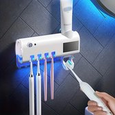 Tandenborstelhouder - met tandpasta dispenser - badkamer organizer