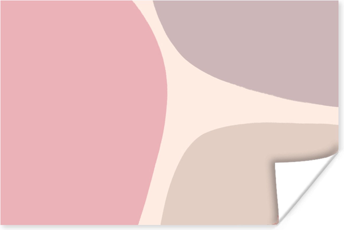 Poster Design - Pastel - Minimalisme - 120x80 cm