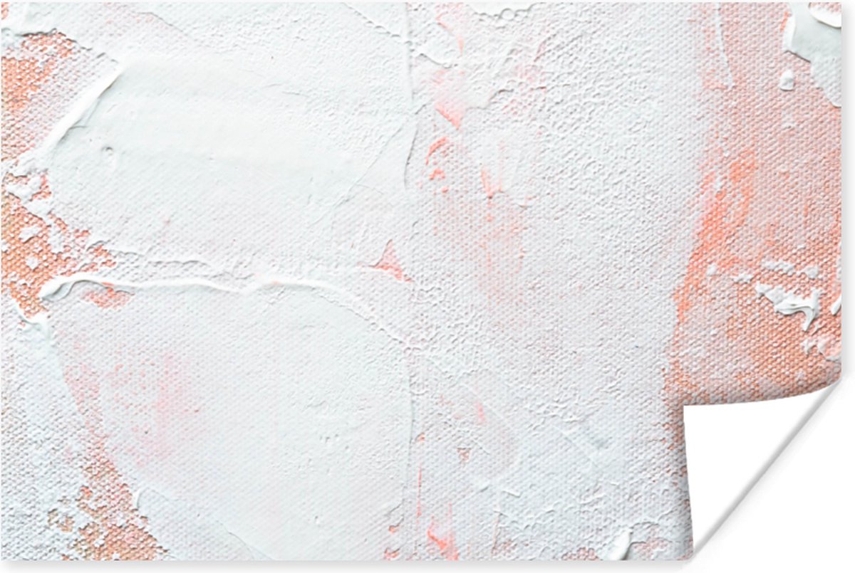 Poster Verf - Abstract - Design - 120x80 cm
