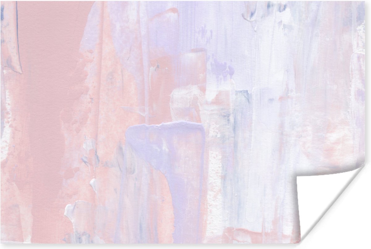Poster Verf - Pastel - Design - 90x60 cm