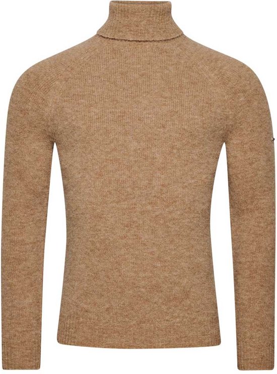Superdry Heren Trui Grofgebreide alpaca coltrui bol