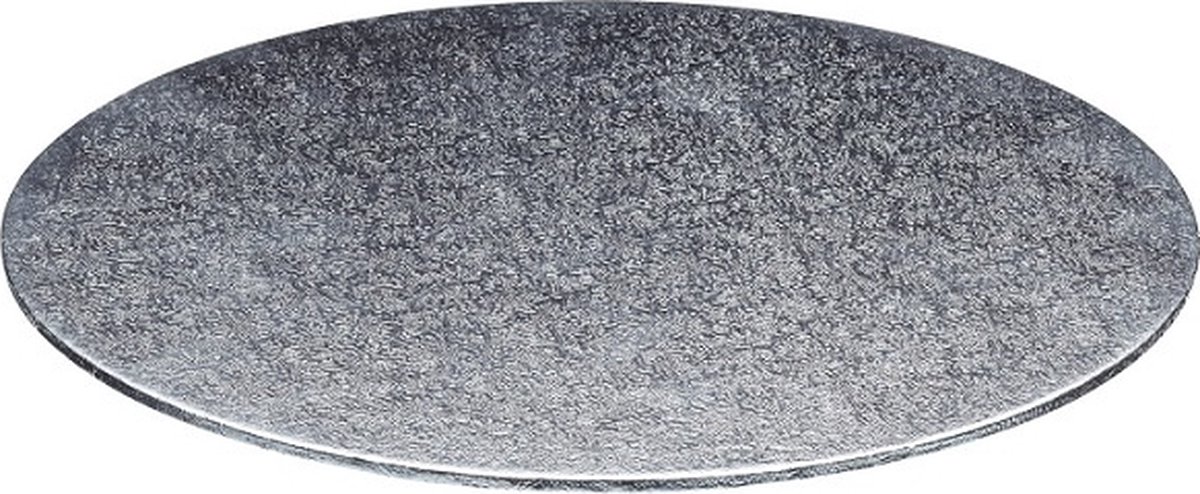 Cakeboards Ø406 mm - zilver (per 10 stuks)