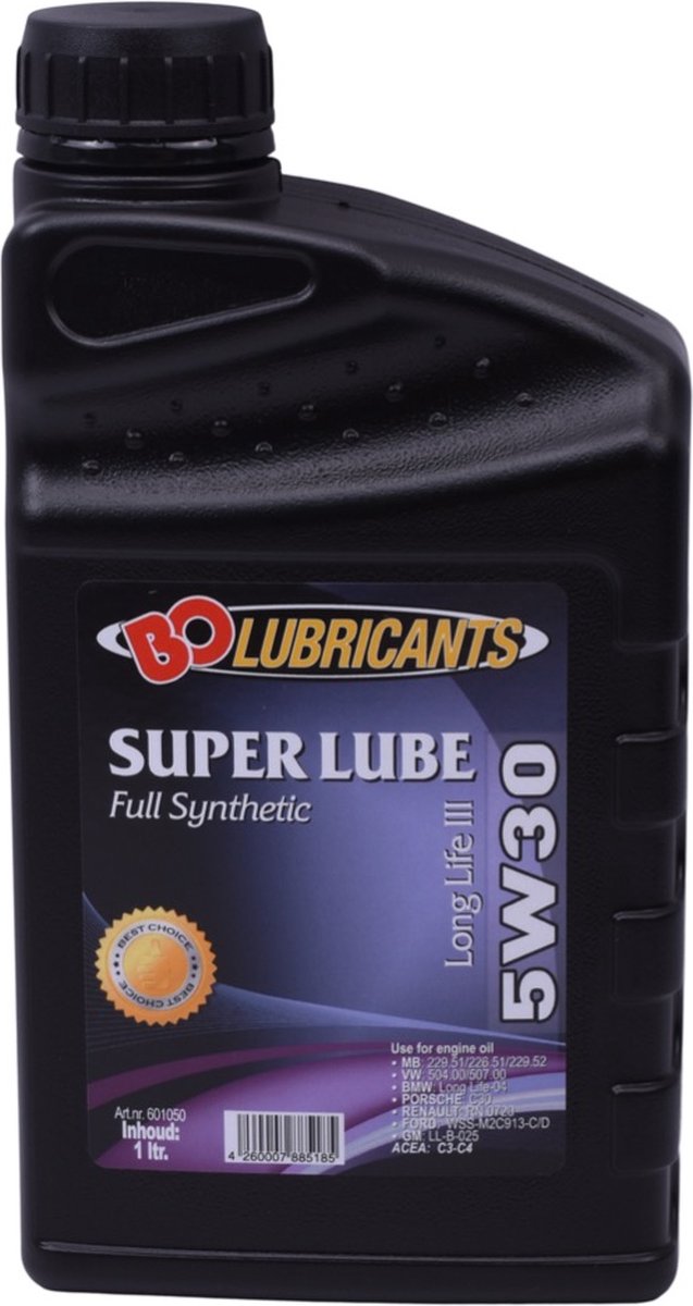 Motorolie BO Super Lube 5W-30 Long Life III (1L)