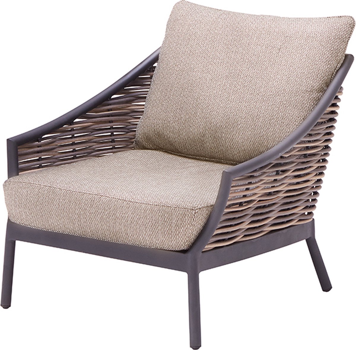 Apple Bee Milou Lounge Garden Chair - Willow