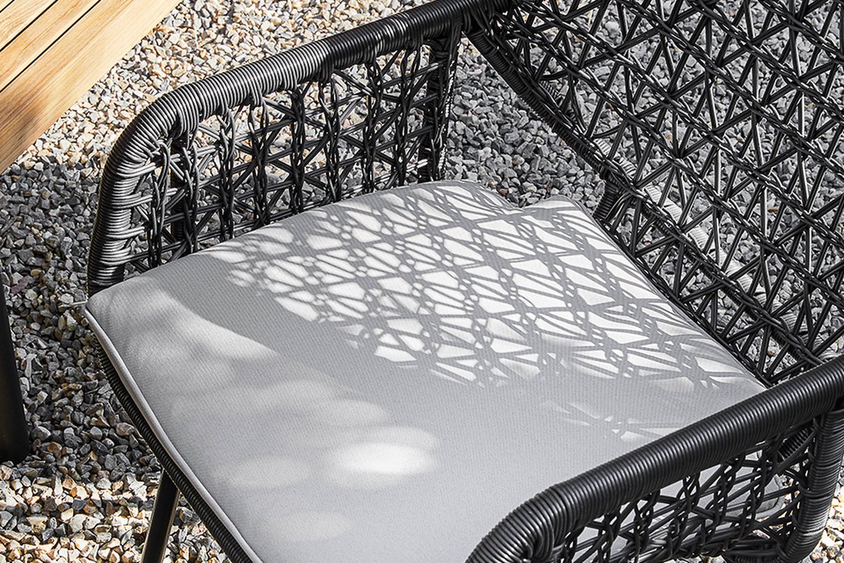 Apple Bee Zara Chaise de jardin - Noir