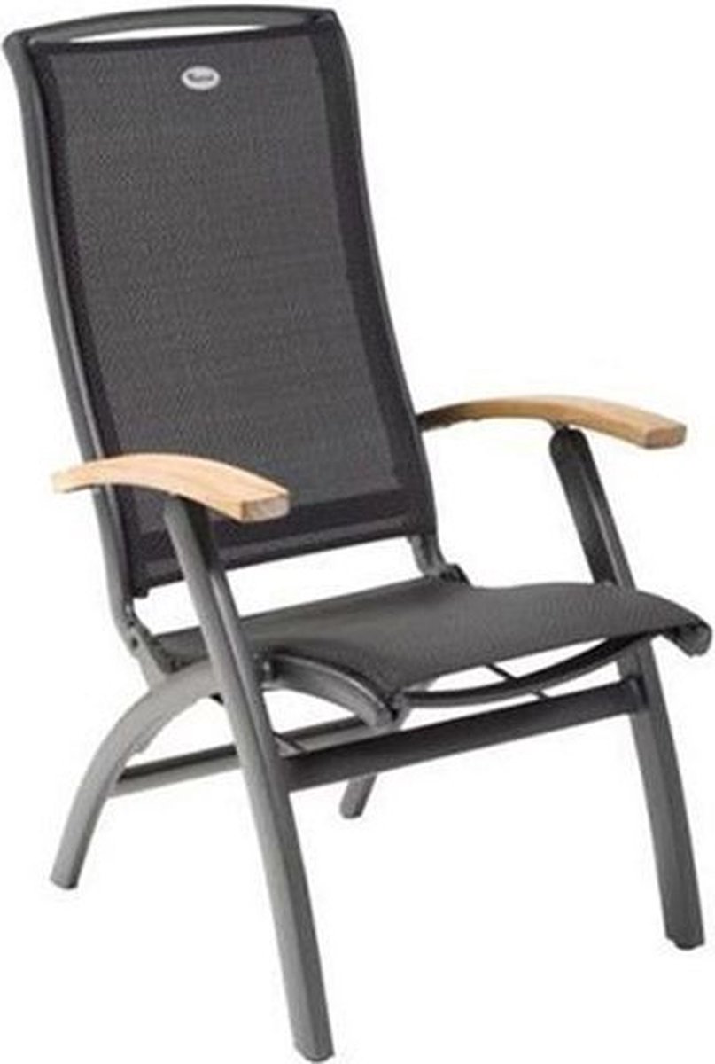 Hartman Da Vinci chaise réglable - accoudoirs en teck