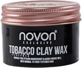 NOVON ToBACCO CLAY WAX - Argile - Brillantine - coiffure