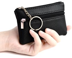 Luxe Beschermhoes Voor Autosleutel I Sleutelbeursje I Sleuteltasje Autosleutel I Autosleutel Etui I PU Leer I Zwart