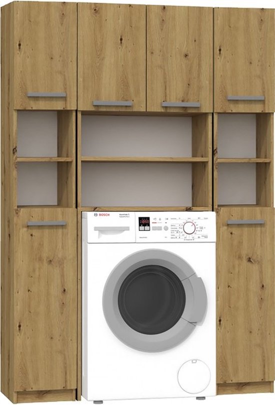 Wasmachine kast: Ideaal voor een Strakke Opstelling Wasmachine kast: Ideaal voor een Strakke Opstelling