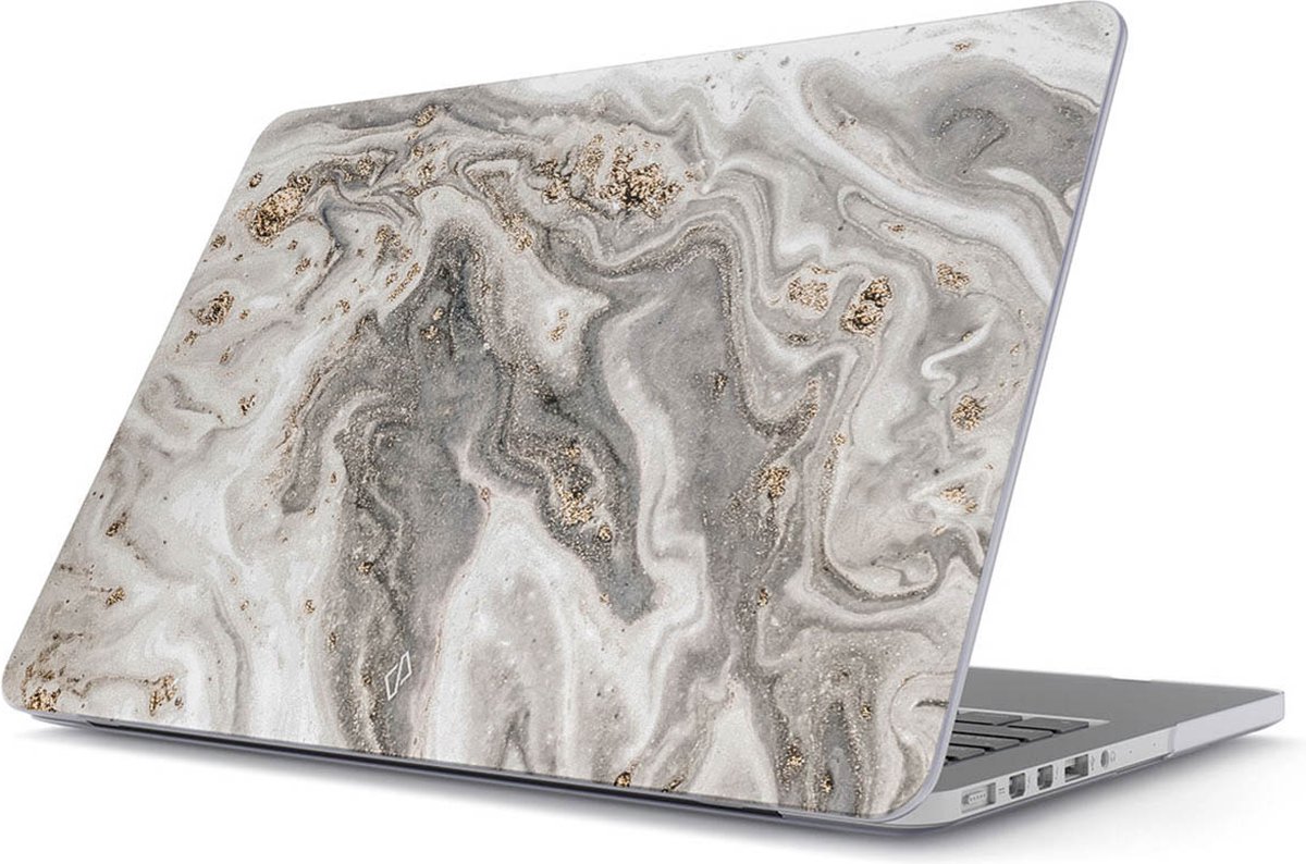 Burga Hardshell Cover Geschikt voor de MacBook Air 13 inch (2018-2020) - A1932 / A2179 / A2337 - Snowstorm