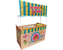 Ijskar – speeltent- ijscokar - ijskraam - Speeltent Meisjes - Speeltent Jongens - 120x89x50 cm
