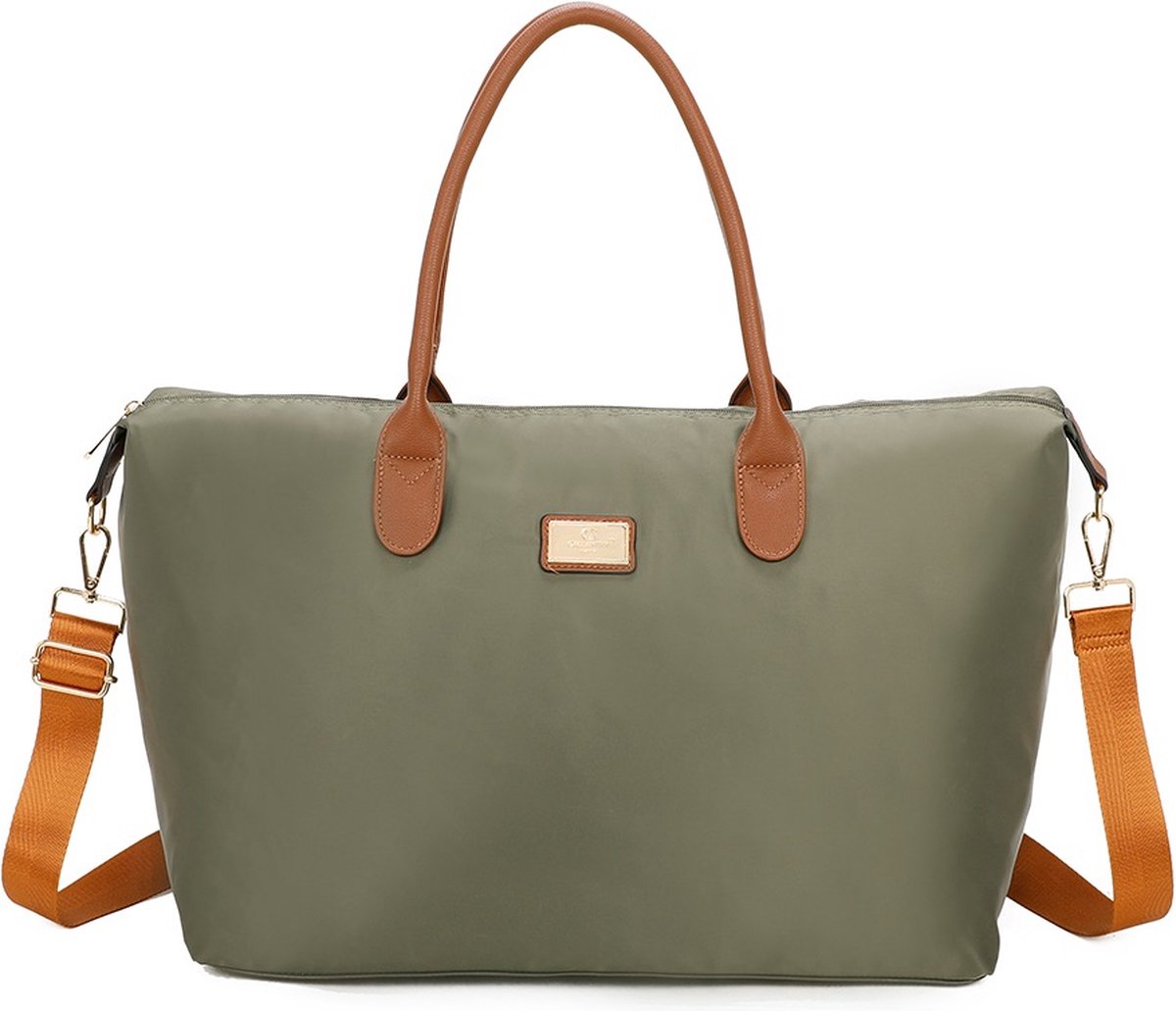 Gallantry - Dames Tas - Schoudertas - Handtas - Shopper - weekendtas - Boodschappentas - Strandtas - D. Groen