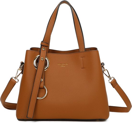 Gallantry - Sac à main - Cartable - Sac bandoulière - Crossbody - Sac de travail - Sac Femme - Tassen - Marron
