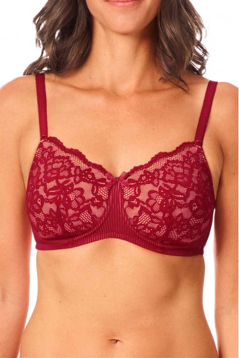 Amoena Kyra SBP Voorgevormde Prothese Bh Kyra SBP Chilli - maat EU 90C / FR Rood