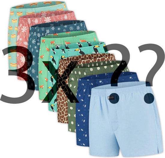 UNDERDOG - Wijde Boxershort - Suprise 5-pack - XXL - Premium Kwaliteit